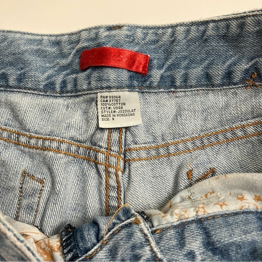 Y2K BILLABONG embroidered flare jeans - Picture 4 of 6